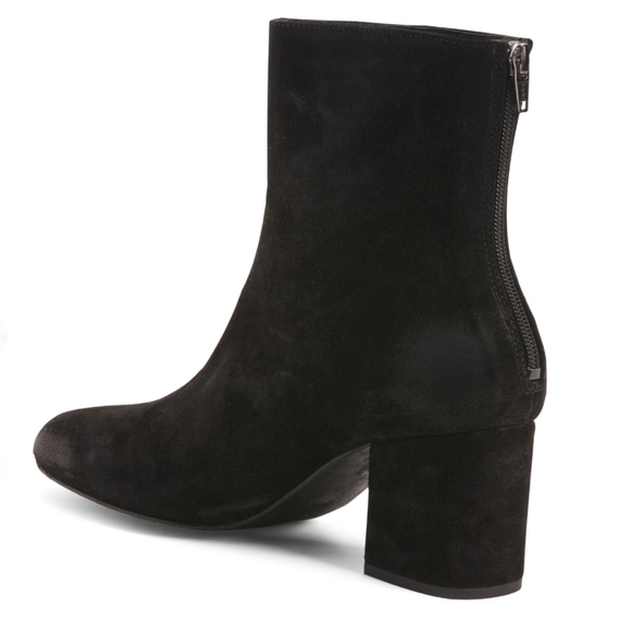 NWT Free People Cecile Black Suede Ankle Boots 5.5 - Picture 5 of 5